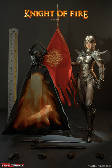 【TBLeague】TBリーグ PL2020-173C 1/6 Knight of Fire Black ナイト・オブ・ファイアー 女性騎士 ブラック