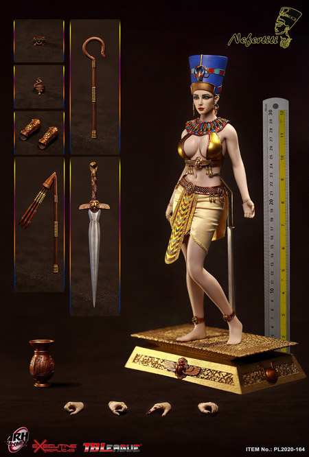 【TBLeague】TBリーグ PL2020-164 1/6 Nefertiti ネフェルティティ 1/6スケール シームレス女性ボディフィギュア