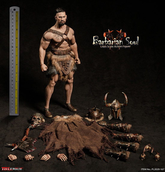 【TBLeague】TBリーグ PL2020-167 1/6 Barbarian soul バーバリアン ソウル 1/6スケール シームレス男性ボディフィギュア