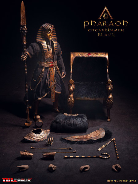 【TBLeague】TBリーグ PL2021-178A 1/6 Pharaoh Tutankhamun BLACK 古代エジプト第18王朝ファラオ ツタンカーメン ブラック版