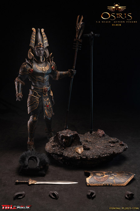 【TBLeague】TBリーグ PL2021-179A Osiris - Black 1/6 Scale Action Figure エジプト神話 オシリス神 ブラック