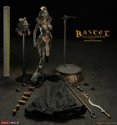 【TBLeague】TBリーグ PL2021-181A 1/6 Bastet, The Cat Goddess-Black 1/6 Scale Action Figure