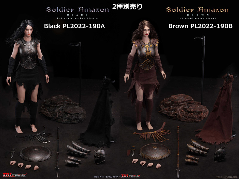 【TBLeague】TBリーグ PL2022-190 A/B 1/6 Soldier Amazon ソルジャー・アマゾン 1/6スケール シームレス女性ボディフィギュア