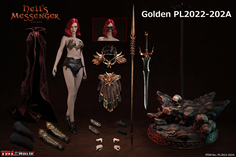 【TBLeague】TBリーグ PL2022-202 A/B 1/6 Hell's Messenger Golden/Silver ヘル・メッセンジャー