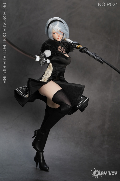【PLAYTOY】P021 1/6 ロボット女戦士 1/6スケール シームレス女性ボディフィギュア