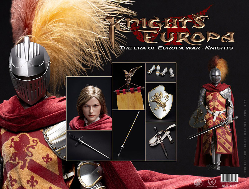 【POPtoys】ALS004 1/6 Armor Legend Series-The Era of Europa War Griffin Knight グリフィン・ナイト 女騎士
