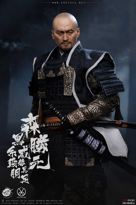 【POPtoys】EX030A 1/6 Benevolent Samurai Standard version 武士 侍 森勝元 黒糸威段替胴具足 通常版 1/6スケール男性フィギュア