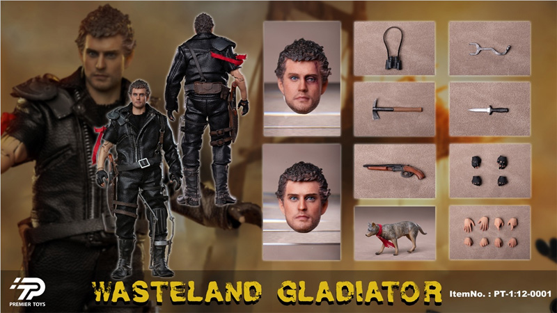 【PremierToys】PT-1:12-0001 1/12 Wasteland Gladiator 荒野の戦士 1/12スケールアクションフィギュア