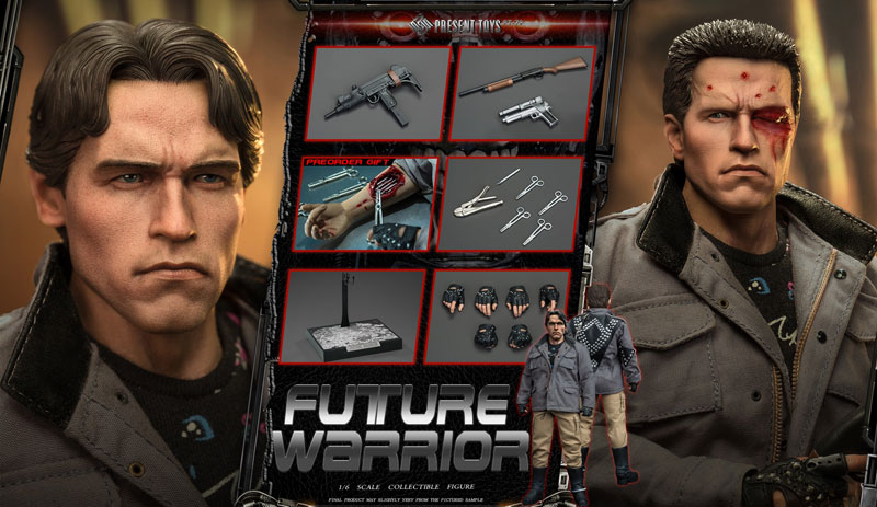 【PRESENT TOYS】PT-sp79 1/6 Future Warrior フューチャーウォーリアー 1/6スケール男性フィギュア