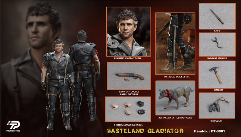 【PremierToys】PT0001 1/6 Wasteland Gladiator ウェイストランドグラディエーター 1/6スケールフィギュア