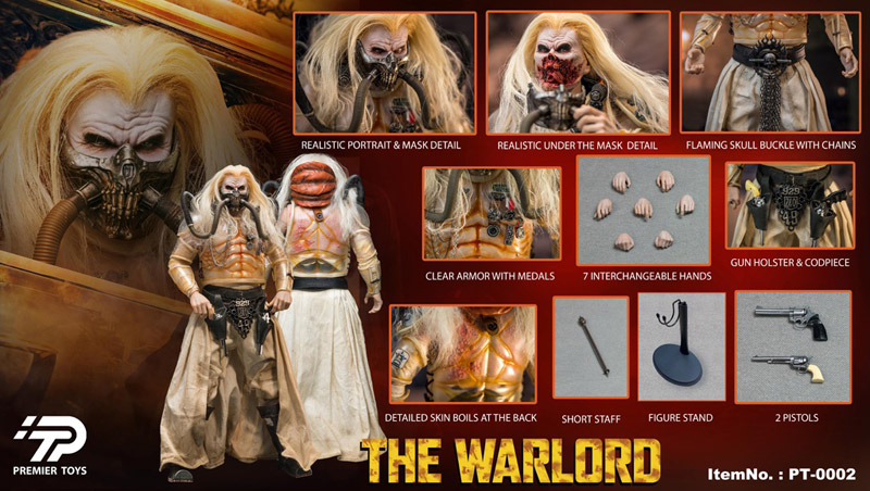 【PremierToys】PT0002 1/6 The Warlord ウォーロード 1/6スケールフィギュア