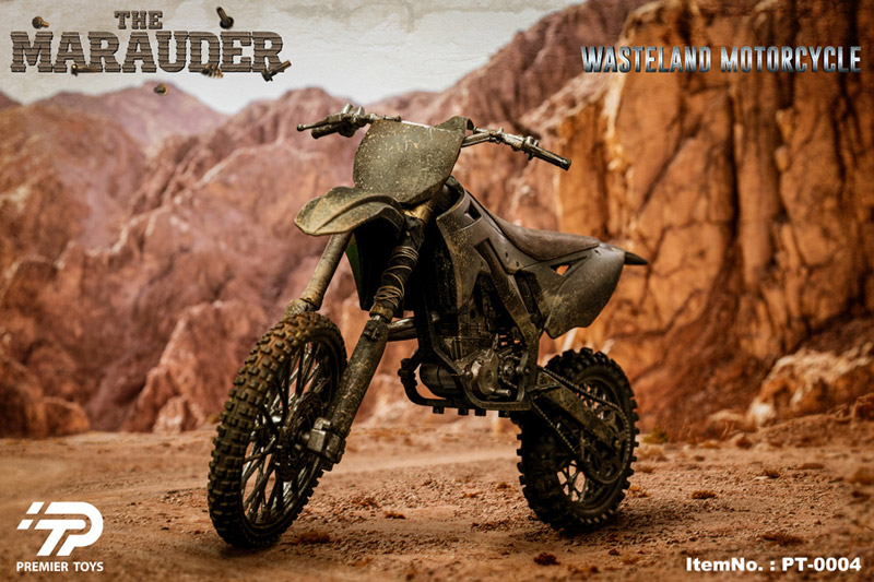 【PremierToys】PT0004B Wasteland Motorbiike for The Marauder オフロードバイク 1/6スケール オートバイ