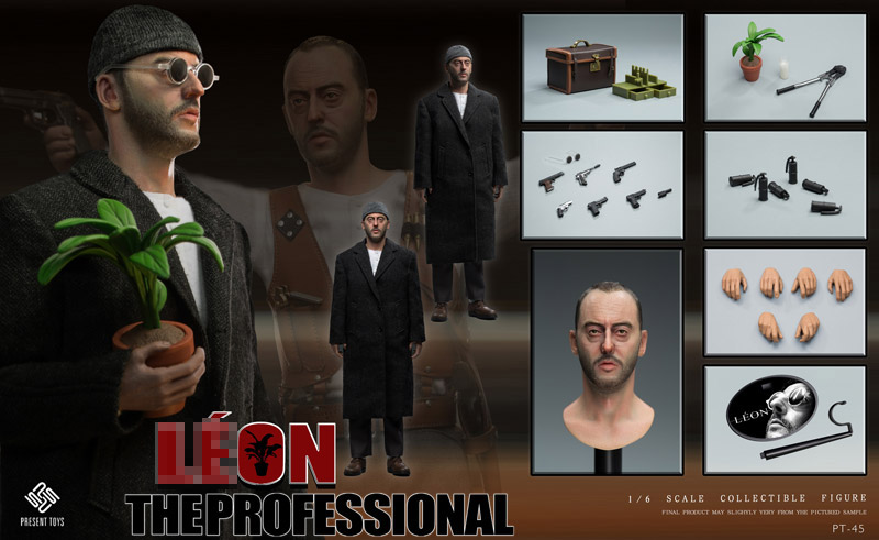 【PRESENT TOYS】PT-sp45 1/6 The Professional プロフェッショナル 1/6スケール男性フィギュア