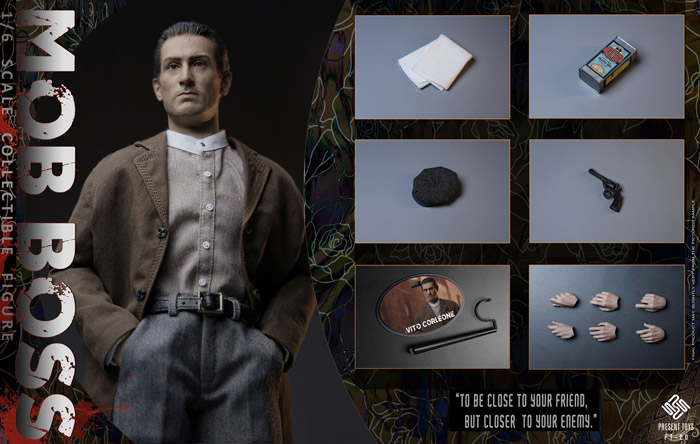 【PRESENT TOYS】PT-sp20 The second Mob Boss 1：6 Collectible Figure マフィア ボス 1/6スケール男性フィギュア