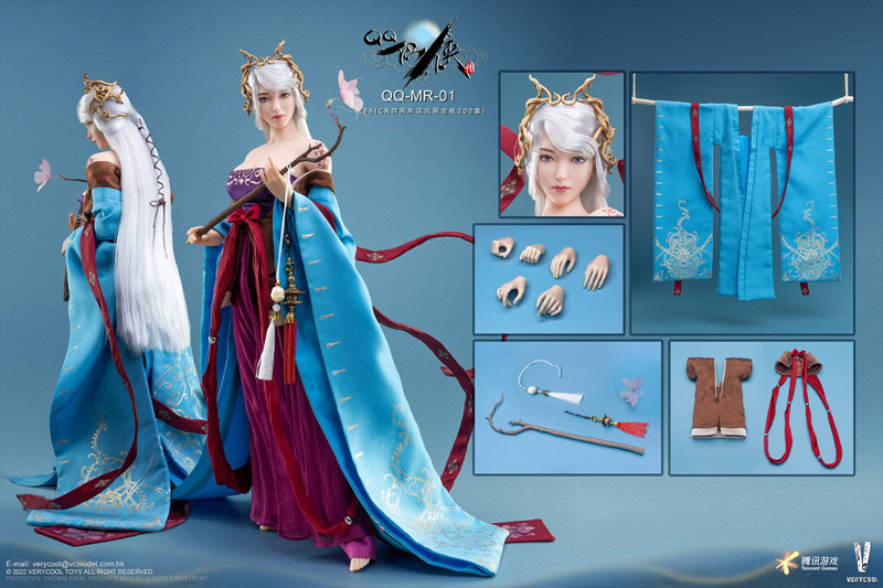 【VeryCool】QQ-MR-01 1/6 QQ Xian Xia Zhuan MuRong MuRong Store celebration limited edition 1/6スケール女性ドールフィギュア