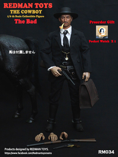 【REDMAN】RM034 The COWBOY The Bad カウボーイ 悪玉 1/6スケールフィギュア