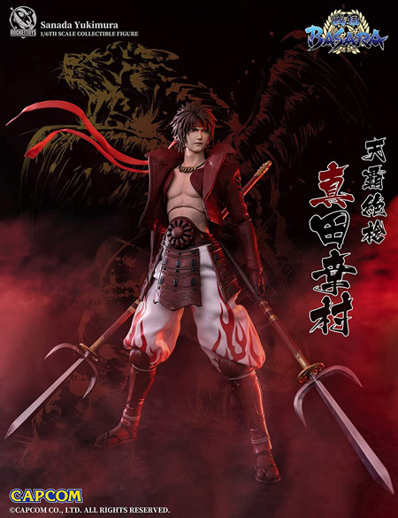 【ROCKETTOYS】ROC-002 1/6 CAPCOM 戦国BASARA 真田幸村 1/6スケール男性フィギュア