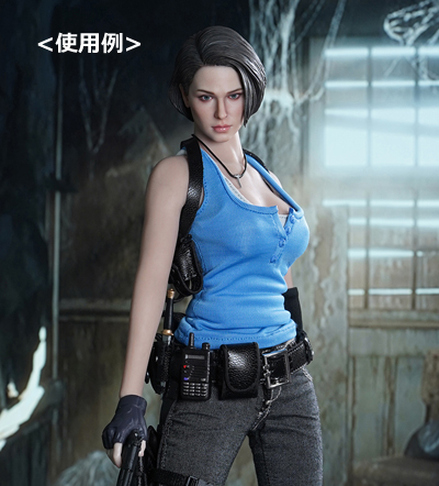 送料無料)眼球可動)SAD 1/6 女性 ヘッド SUPER DUCK ペール 素体