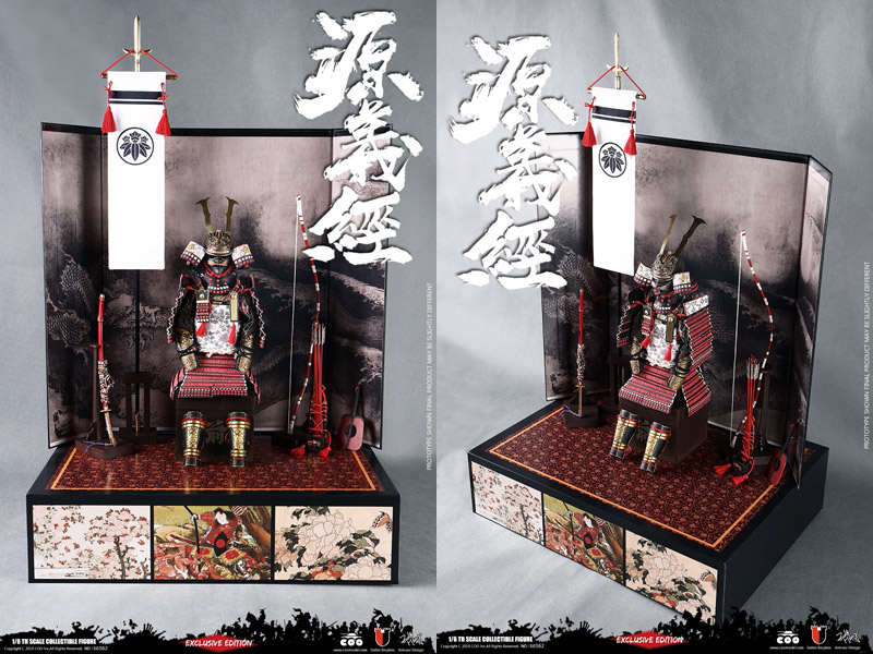 【COO】SE062 1/6 SERIES OF EMPIRES(DIECAST ARMOR) - MINAMOTO NO YOSHITSUNE  (EXCLUSIVE VERSION) 源義経 EX版