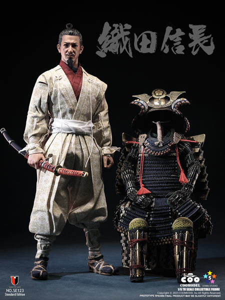 【COO】SE123 1/6 SERIES OF EMPIRES ODA NOBUNAGA (COPPER STANDARD VERSION) 織田信長 1/6スケールフィギュア