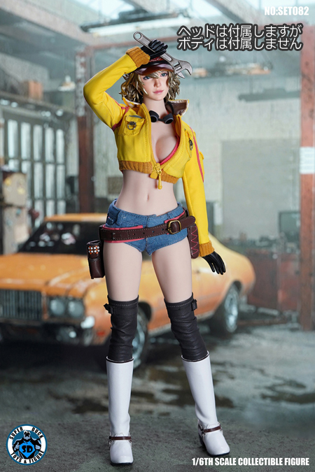 SUPERDUCK】SET082 女性メカニック 1/6スケール 女性ヘッド