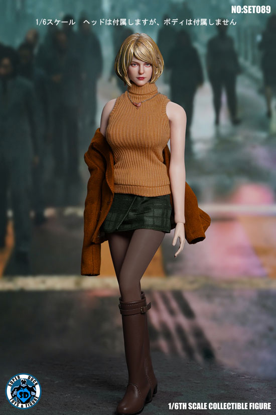 【SUPERDUCK】SET089 1/6スケール 女性ヘッド&コスチュームセット