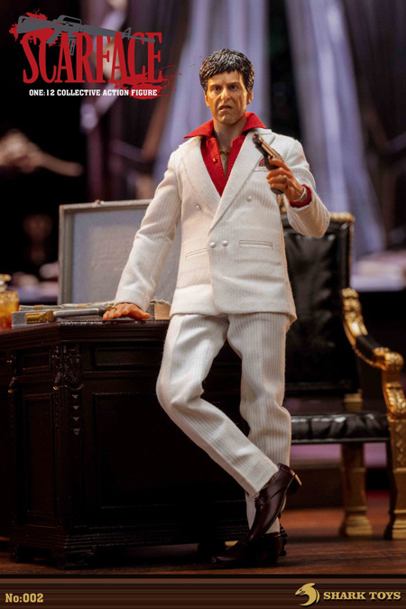SHARK TOYS】002 SET 1/12 Furious Tony Action Figure DX