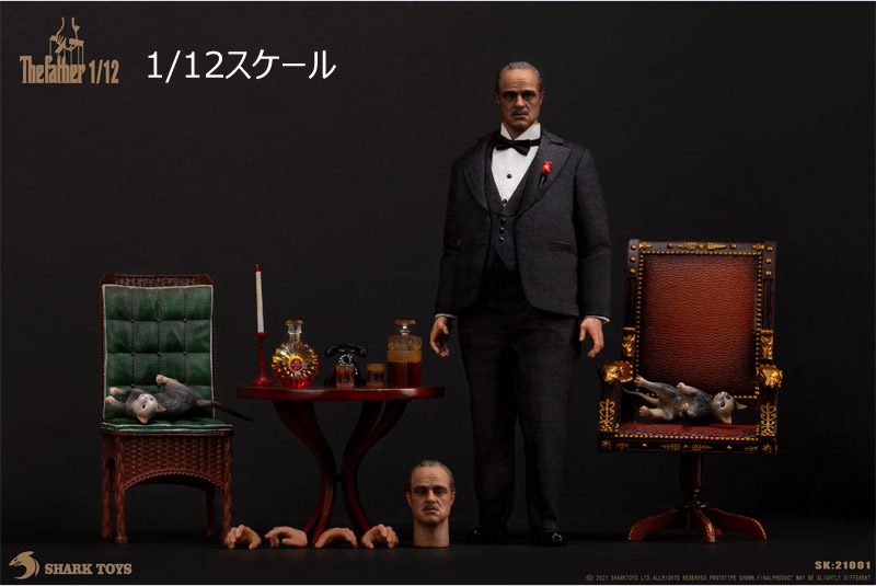 【Shark toys】SK21001 1/12scale the mafia boss figure マフィア・ボス 1/12スケールフィギュア