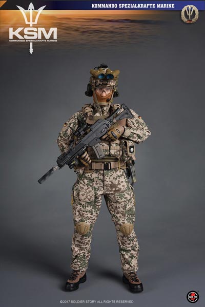 【Soldier Story】SS104 1/6 KSM Kommando Spezialkräfte Marine VBSS ドイツ連邦 海軍特殊部隊 1/6スケールミリタリーフィギュア