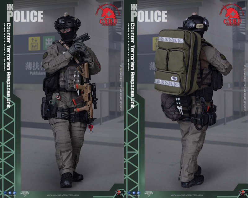 【Soldier Story】SS116 1/6 HK POLICE CTRU Tactical Medic 香港警察 反恐特勤隊 タクティカル・メディック