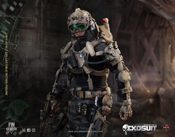 【Soldier Story】SS122 1/6 EXO SKELETON ARMOR SUIT TEST-01 エクソスケルトン アーマースーツ テストタイプ01