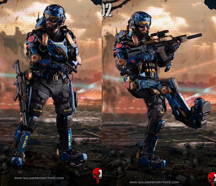 【Soldier Story】SS125 1/6 EXO SKELETON ARMOR SUIT TEST-02 エクソスケルトン アーマースーツ テストタイプ02