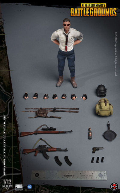 【Soldier Story】SSG-001 1/12 PlayerUnknown's Battlegrounds PUBG Standard Edition 1/12スケールフィギュア