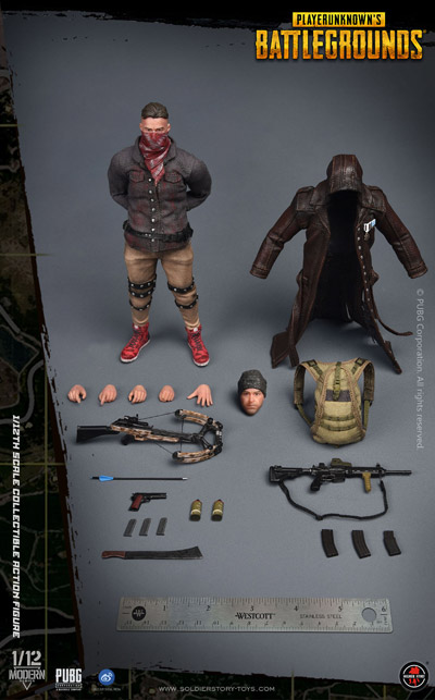 Soldier Story】SSG-002 1/12 PlayerUnknown's Battlegrounds