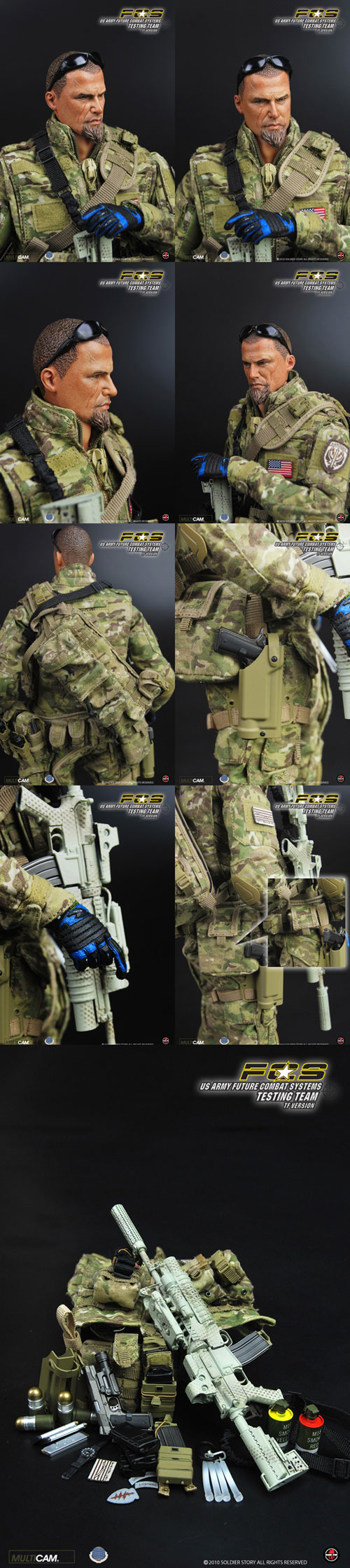 【Soldier Story】1/6 Modern: FCS U.S.ARMY FUTURE COMBAT SYSTEMS TESTING TEAM (TF Version)