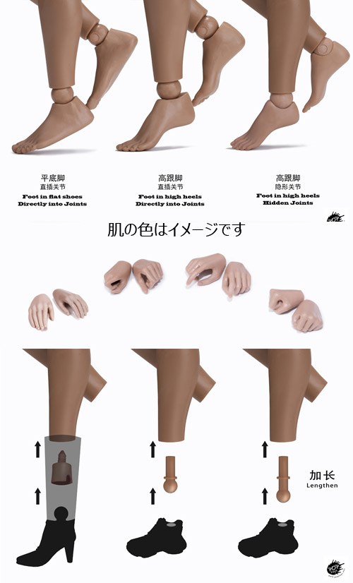 POPtoys】92006 XING Series Modified Version Super flexible