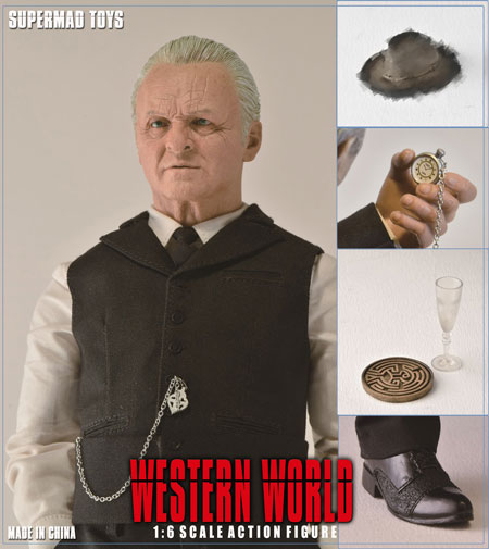 【SUPERMAD TOYS】The CEO of Western World ウエスタンワールド 天才科学者 博士 アンソニー 1/6スケールフィギュア