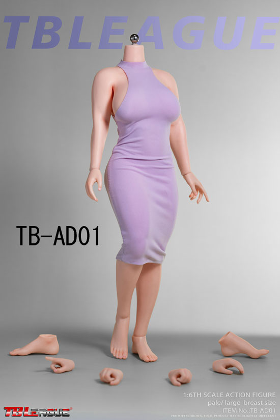 【TBLeague】TB-AD01 / TB-AD02 Female Super Flexible Seamless Bodies