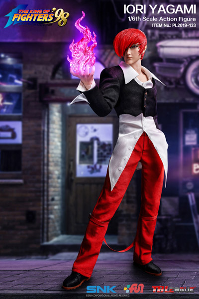 【TBLeague】PL2019-133 1/6 KOF98 IORI YAGAMI ザ・キング・オブ・ファイターズ 八神 庵 1/6スケール シームレス男性ボディフィギュア