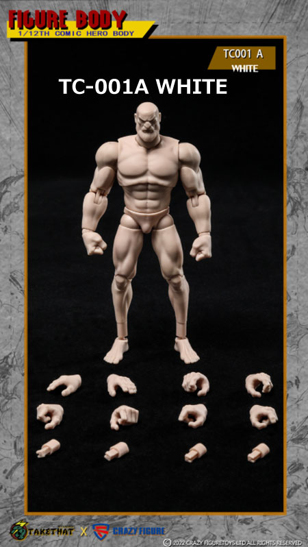 Amazon.co.jp: TAKETHAT X CRAZY FIGURE 1/12 シティー サグ 未