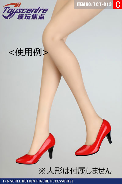【TOYSCENTRE】TCT-013 ABC Women High Heels 女性ドール用ハイヒール 1/6スケール 女性用シューズ