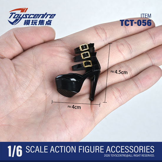 【TOYSCENTRE】TCT-056 Felame High Heel 女性ドール用ハイヒール 1/6スケール 女性用シューズ