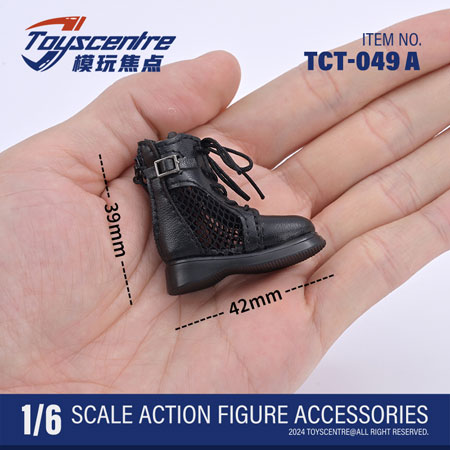 【TOYSCENTRE】TCT-049 A/B Boots Mesh Breathable Female Boots 女性ドール用メッシュ ブーツ 1/6スケール 女性用シューズ