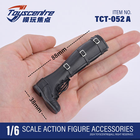【TOYSCENTRE】TCT-052 A/B Female Flat High Boots 女性ドール用ロングブーツ 1/6スケール 女性用シューズ