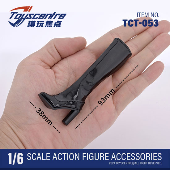 【TOYSCENTRE】TCT-053 Felame High Boots 女性ドール用ロングブーツ 1/6スケール 女性用シューズ