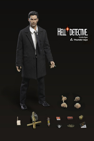 【Thundertoys】TD2020A HELL DETECTIVE Normal version 探偵 1/6スケール男性フィギュア