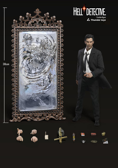 【Thundertoys】TD2020B HELL DETECTIVE Deluxe edition 探偵 1/6スケール男性フィギュア