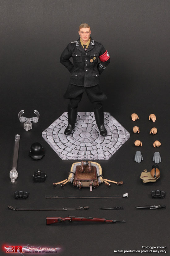 3R】TG80005 1/12 Mini Reich Series - WW2 German SS Honor