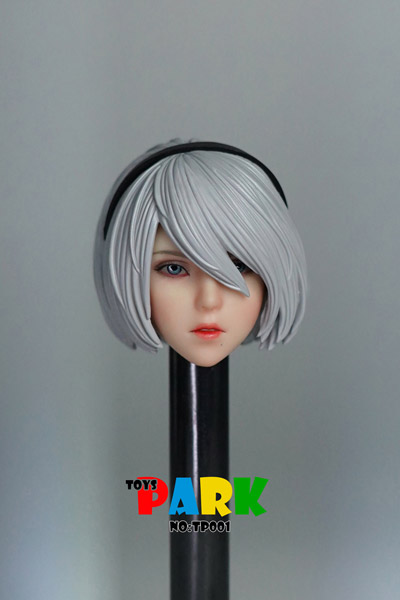 【TOYS PARK】TP001 1/6 head carving 1/6スケール 女性ヘッド