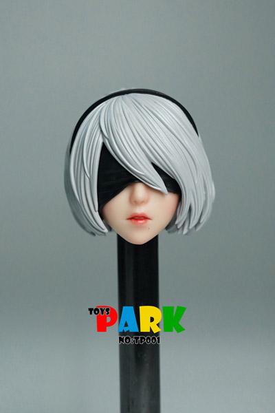 【TOYS PARK】TP001 1/6 head carving 1/6スケール 女性ヘッド